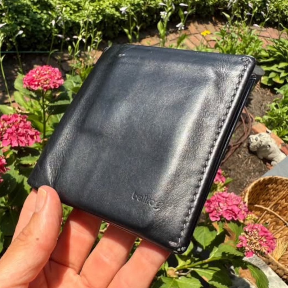 Bellroy Black Leather Card Holder